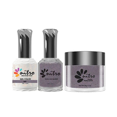 Nitro 3in1 Dipping Powder + Gel Polish + Nail Lacquer, Nitro Collection, NITRO265 OK0924MN