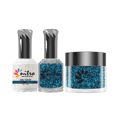 Nitro 3in1 Dipping Powder + Gel Polish + Nail Lacquer, Nitro Collection, NITRO268 OK0924MN