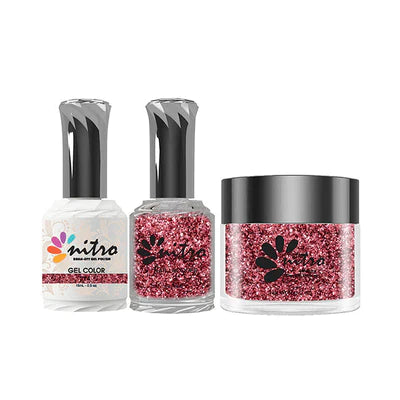 Nitro 3in1 Dipping Powder + Gel Polish + Nail Lacquer, Nitro Collection, NITRO274 OK0924MN