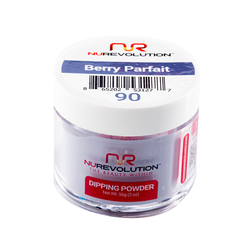 NuRevolution Dipping Powder, 090, Berry Parfait, 2oz OK0502VD
