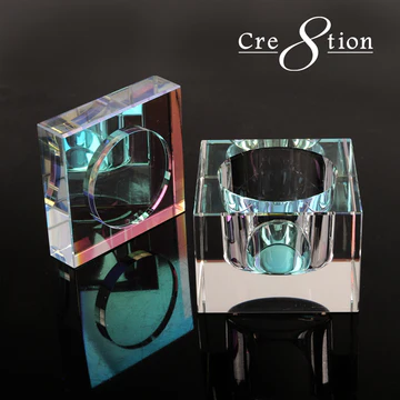 Cre8tion Square Crystal Liquid Jar