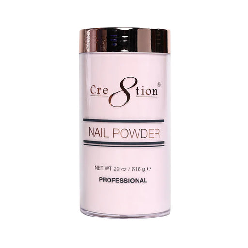 Cre8tion Acrylic Powder 22oz - Ultra Pink (Pinker), (Pk: 6 pcs/box, 36 pcs/case)