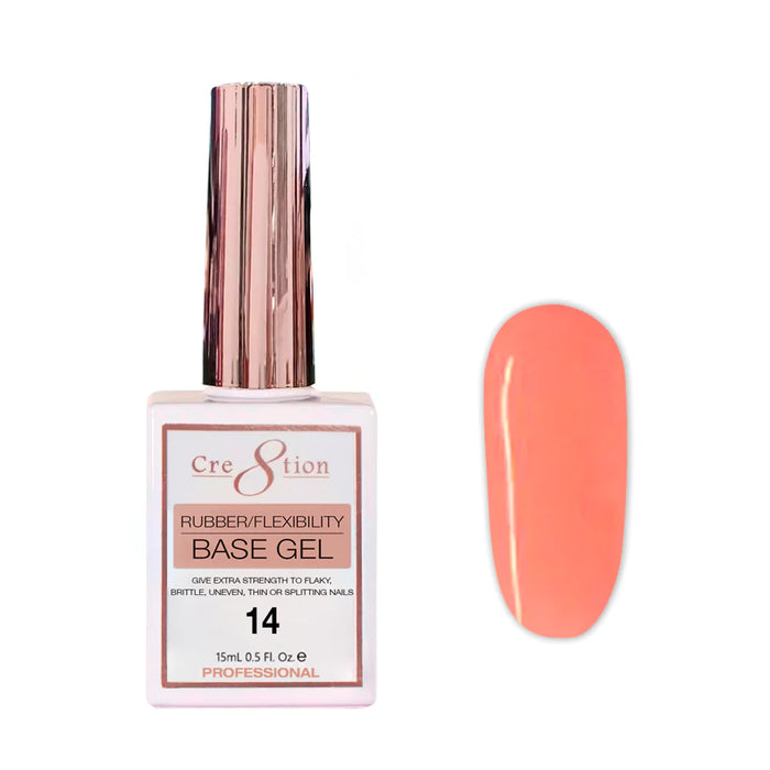 Cre8tion Gel Collection - RUBBERS/ FLEXIBILITY BASE 0.5oz, 14