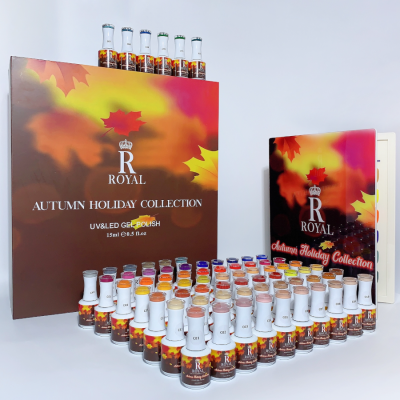 Royal Gel Autumn Holiday Kit 72 Colors