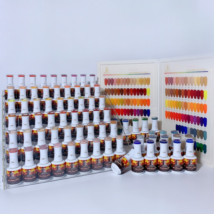 Royal Gel Autumn Holiday Kit 72 Colors