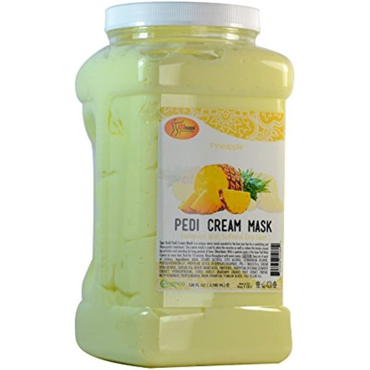 SpaRedi Pedi Cream Mask, Pineapple, 1Gal, 05410 OK0325MD