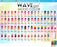 WAVEGEL Gel Polish 0.5oz, MOOD Change Collection 000