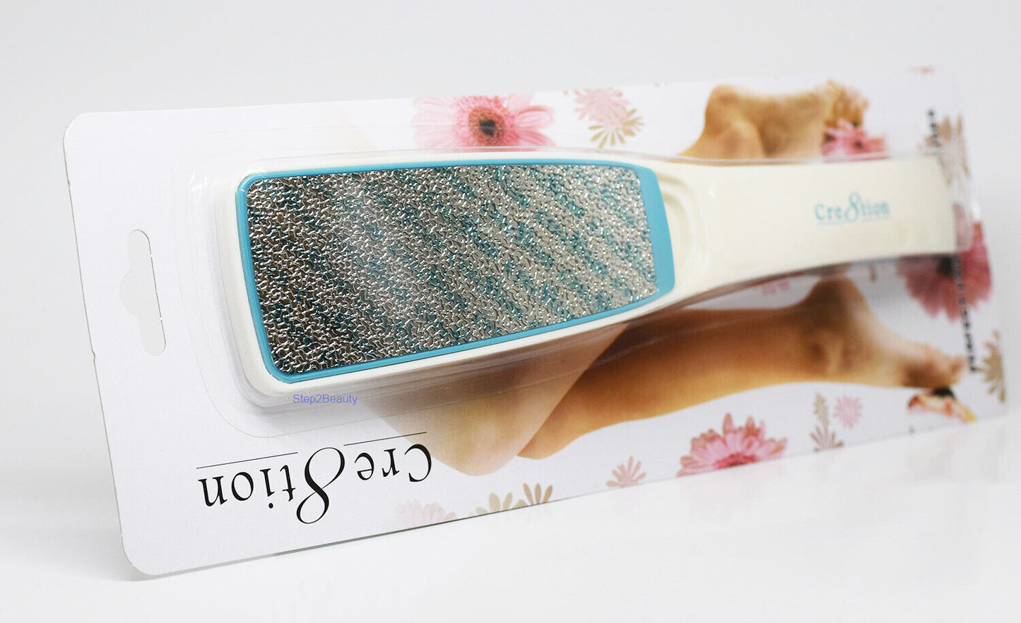 Cre8tion Ivory Angel Nickle Foot Files, 28065 (pk: 12 pcs/box, 72 pcs/case)