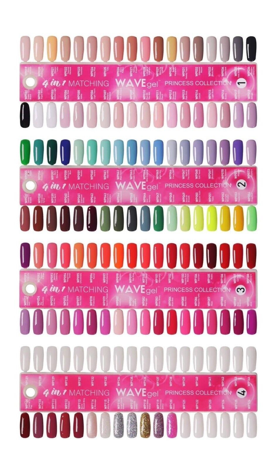 Wave Gel PRINCESS Collection, Sample Tips