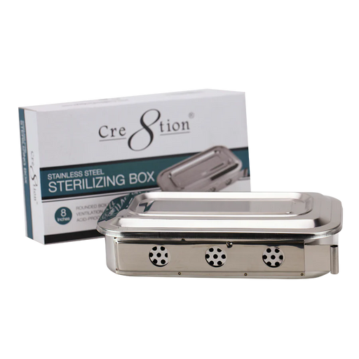 Cre8tion Disinfectant - Stainless Steel Sterilizing Box (Pk: 50 pcs/case)