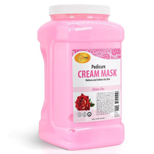 SpaRedi Pedi Cream Mask, Sensual Rose, 1Gal, 05050 OK0325MD