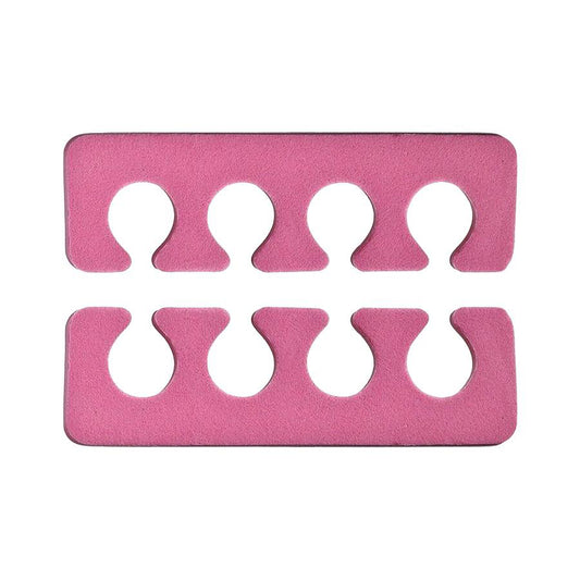 Cre8tion Toe Separators EVA Foam, 4 Holes, 2 Tone, CASE, 10001 (Packing: 100 pcs/pack - 1,000 pairs/case)