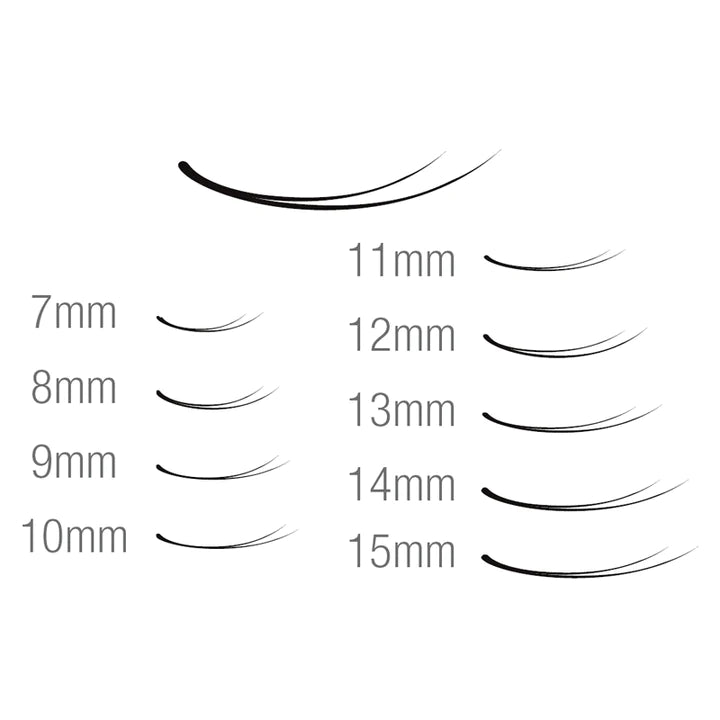 Hami Synthetic Eyelash Extension, V Lash, 0.15 x 7mm, 50329 OK1010VD