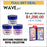 Wave Gel Acrylic/Dipping Powder, ROYAL I Collection, Full Line Of 120 Colors (From 001 To 120), 2oz