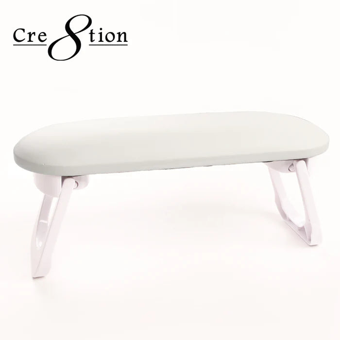 Cre8tion Foldable Arm Rest, White, 10476