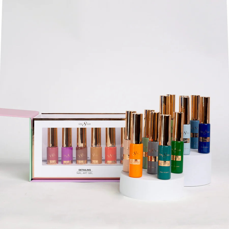 Cre8tion Detailing Gel (18 Colors) - Starter Kit - FALL/WINTER Collection - 005