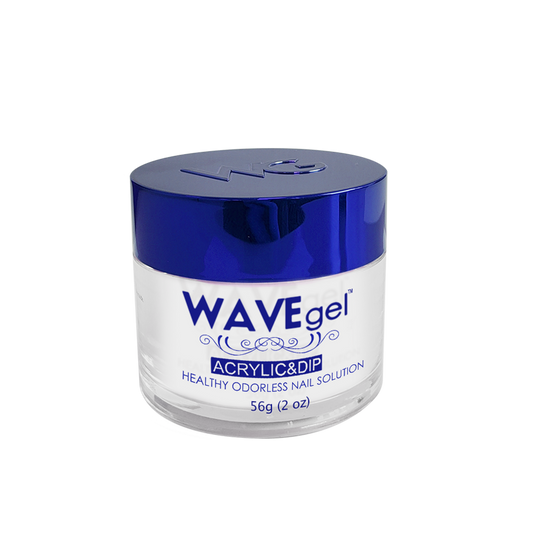 Wave Gel Acrylic/Dipping Powder, ROYAL Collection, 001, White On White!, 2oz