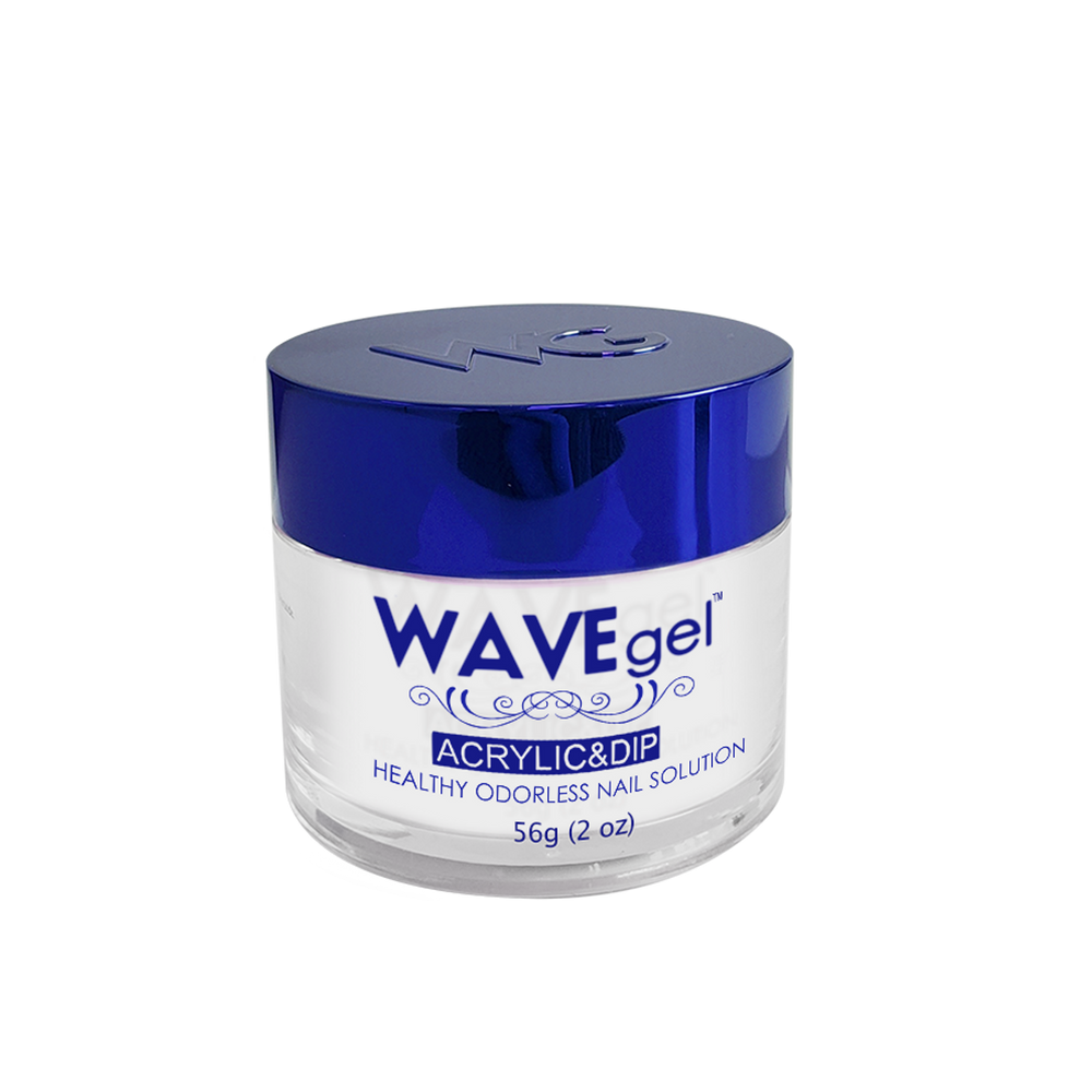 Wave Gel Acrylic/Dipping Powder, ROYAL Collection, 001, White On White!, 2oz
