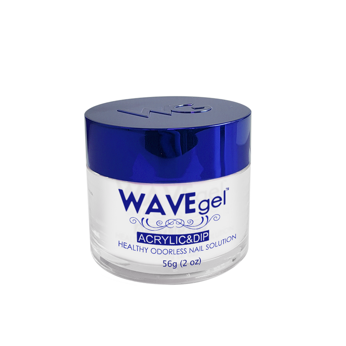 Wave Gel Acrylic/Dipping Powder, ROYAL Collection, 001, White On White!, 2oz