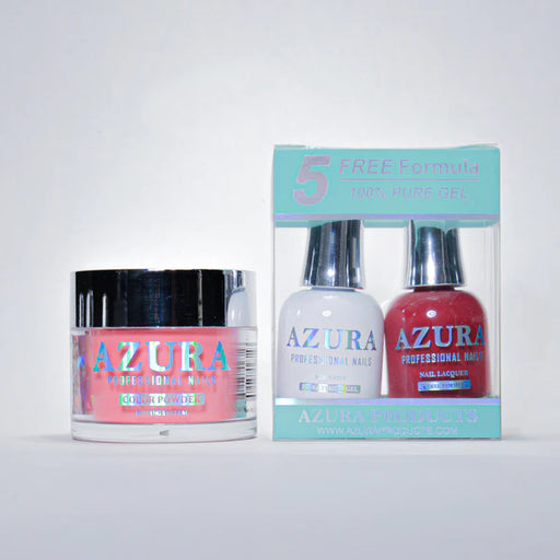 Azura 3in1 Dipping Powder + Gel Polish + Nail Lacquer, 001