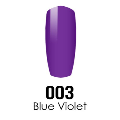 DC Nail Lacquer And Gel Polish, DC 003, Blue Violet, 0.6oz MY0926