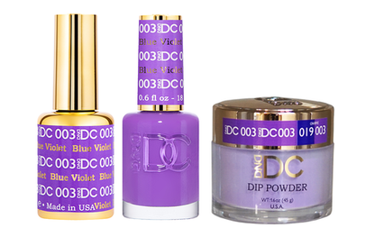 DC 3in1 Dipping Powder + Gel Polish + Nail Lacquer, DC 003 OK1207