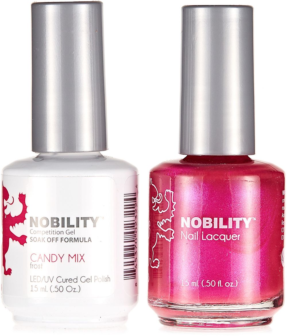 LeChat Nobility Gel & Polish Duo, NBCS004, Candy Mix, 0.5oz KK