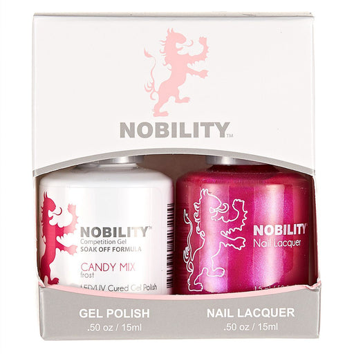 LeChat Nobility Gel & Polish Duo, NBCS004, Candy Mix, 0.5oz KK