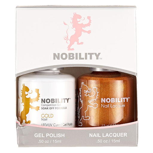 LeChat Nobility Gel & Polish Duo, NBCS005, Gold, 0.5oz KK0917