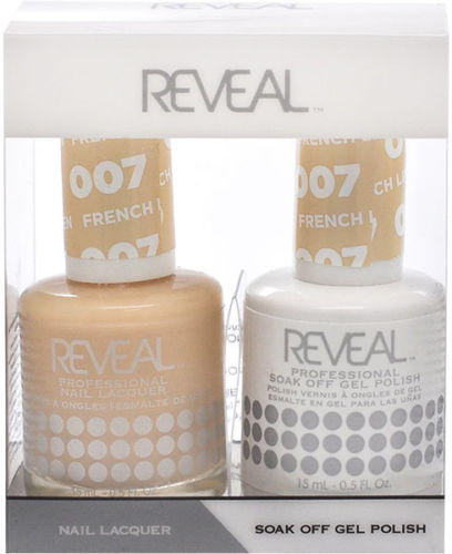 Reveal Gel Polish + Nail Lacquer, 007, French Linen, 0.5oz OK0311VD