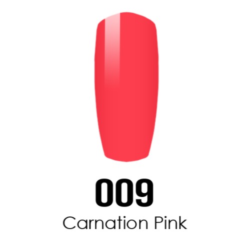 DC Nail Lacquer And Gel Polish, DC 009, Carnation Pink, 0.6oz MY0926