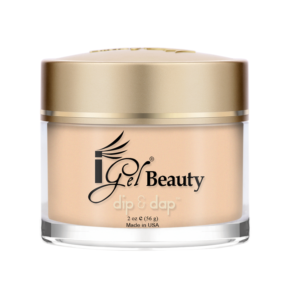 iGel Acrylic/Dipping POWDER, Dip & Dap NEW Collection, DD256, 2oz, Nude OK1019MD