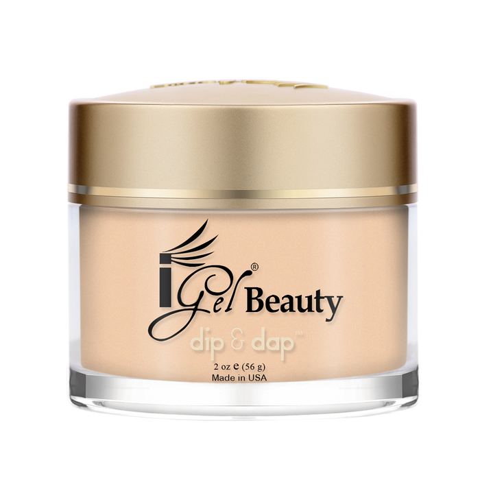 iGel Acrylic/Dipping POWDER, Dip & Dap NEW Collection, DD256, 2oz, Nude OK1019MD