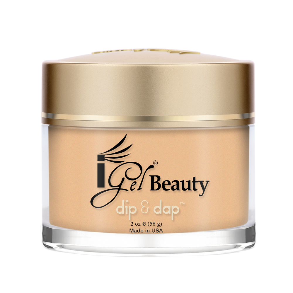 iGel Acrylic/Dipping POWDER, Dip & Dap NEW Collection, DD257, Thanks Latte 2oz OK1019MD