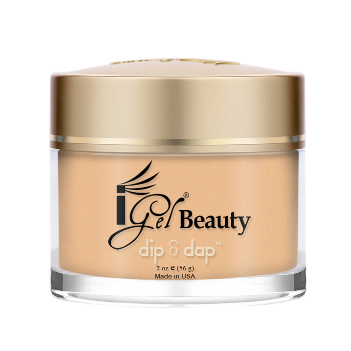 iGel Acrylic/Dipping POWDER, Dip & Dap NEW Collection, DD257, Thanks Latte 2oz OK1019MD