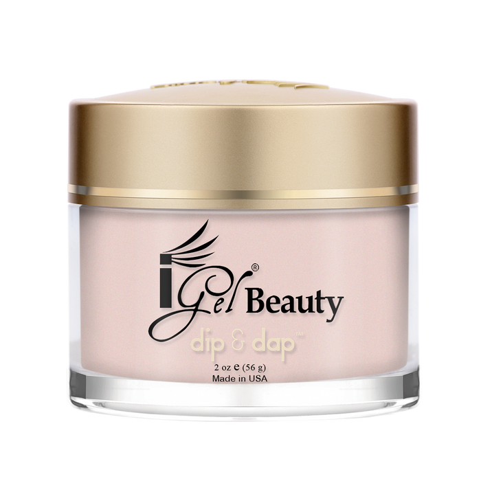 iGel Acrylic/Dipping POWDER, Dip & Dap NEW Collection, DD281, So Shy 2oz OK1019MD