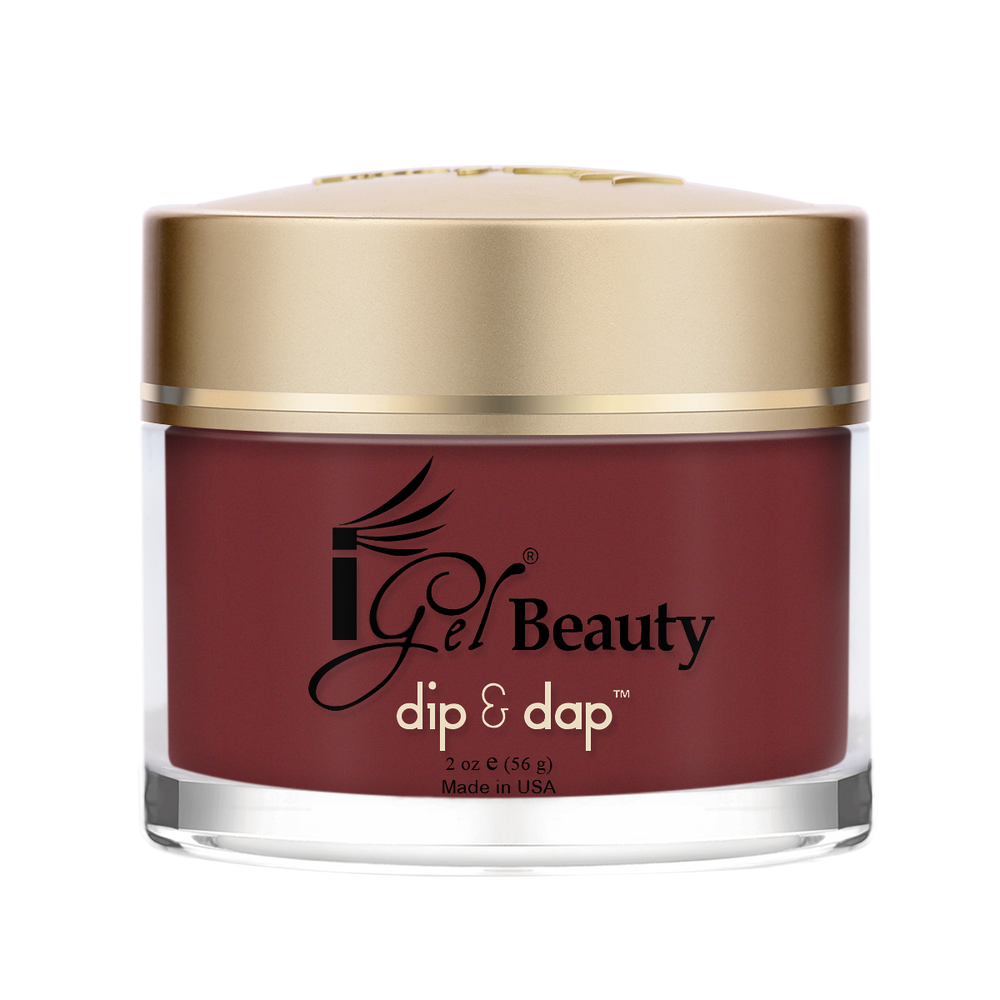 iGel Acrylic/Dipping POWDER, Dip & Dap NEW Collection, DD301, Never Give Up 2oz OK1019MD