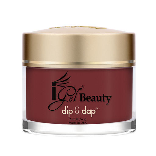 iGel Acrylic/Dipping POWDER, Dip & Dap NEW Collection, DD301, Never Give Up 2oz OK1019MD