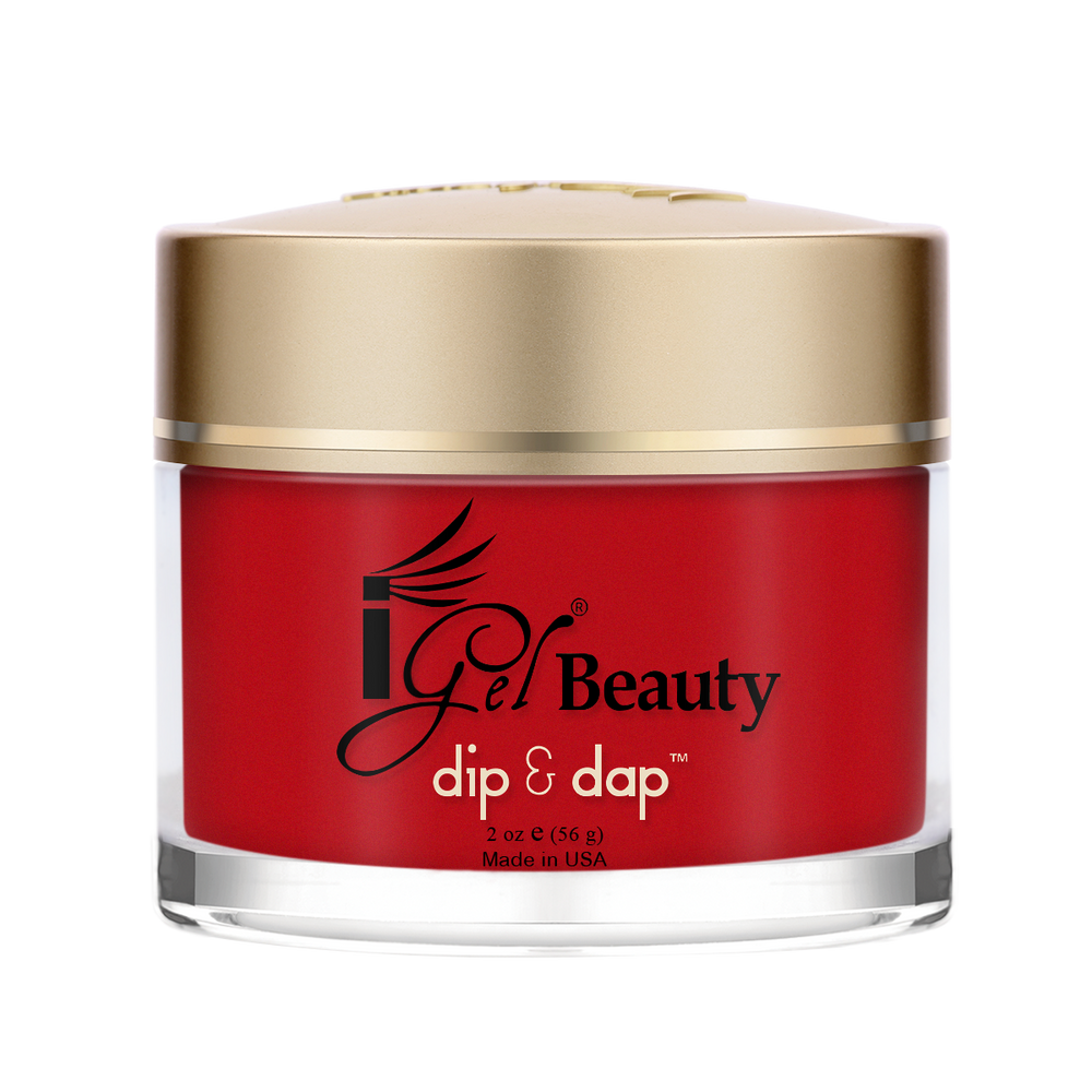 iGel Acrylic/Dipping POWDER, Dip & Dap NEW Collection, DD303, Sexy From Head Tomatoes  2oz OK1019MD