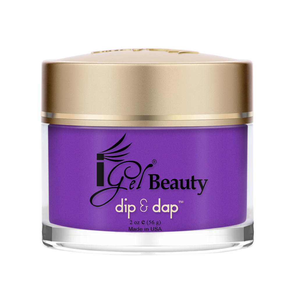 iGel Acrylic/Dipping POWDER, Dip & Dap NEW Collection, DD314, Grapeful For You  2oz OK1019MD