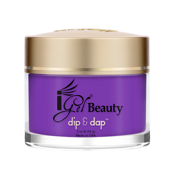 iGel Acrylic/Dipping POWDER, Dip & Dap NEW Collection, DD314, Grapeful For You  2oz OK1019MD