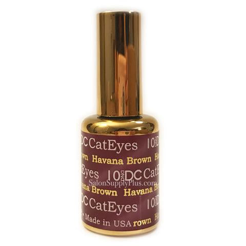 DC Gel Polish Cat Eyes Collection, 010, Havana Brown, 0.6oz MY0926