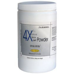 4X Acrylic Powder, 01116, Super White, 23.28oz KK0816