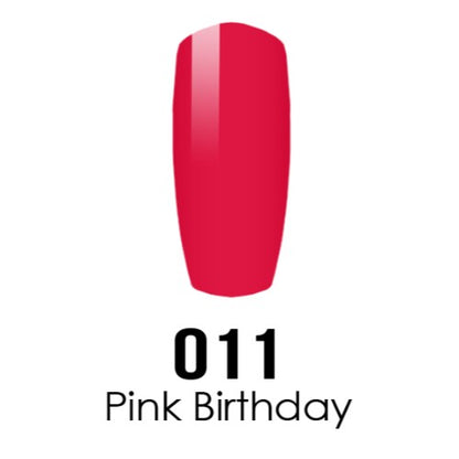 DC Nail Lacquer And Gel Polish, DC 011, Pink Birthday, 0.6oz MY0926