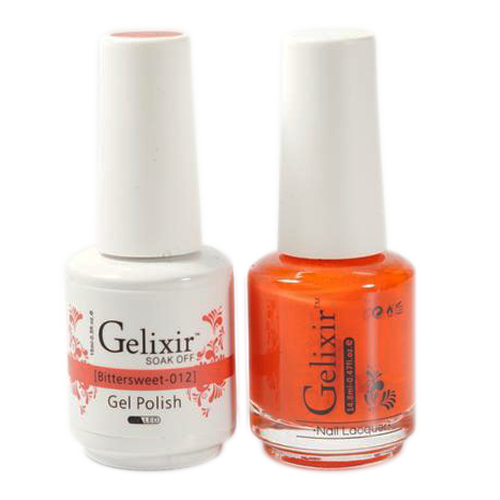 Gelixir Nail Lacquer And Gel Polish, 012, Bittersweet, 0.5oz KK1010