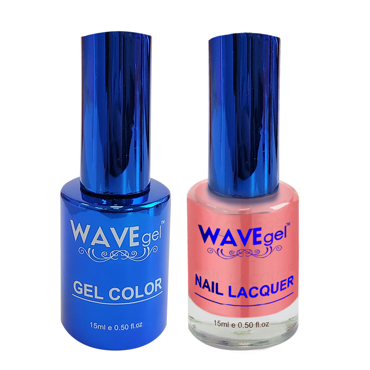 Wave Gel Nail Lacquer + Gel Polish, ROYAL Collection, 012, Sky Pink, 0.5oz