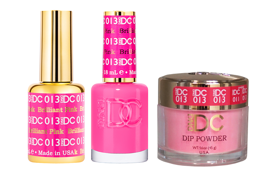 DC 3in1 Dipping Powder + Gel Polish + Nail Lacquer, DC 013 OK1207