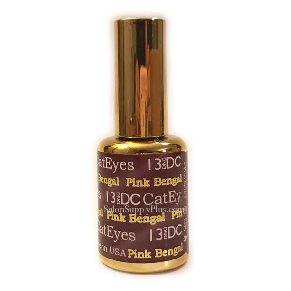 DC Gel Polish Cat Eyes Collection, 013, Pink Bengal, 0.6oz