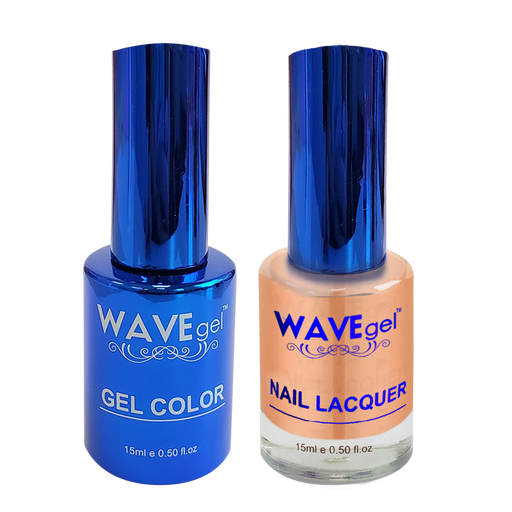 Wave Gel Nail Lacquer + Gel Polish, ROYAL Collection, 013, Bronzed Beige, 0.5oz