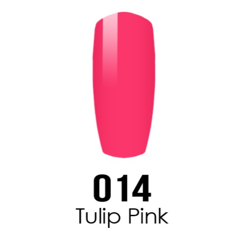 DC Nail Lacquer And Gel Polish, DC 014, Tulip Pink, 0.6oz MY0926